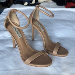 Nude Steve Madden Sandal Heels